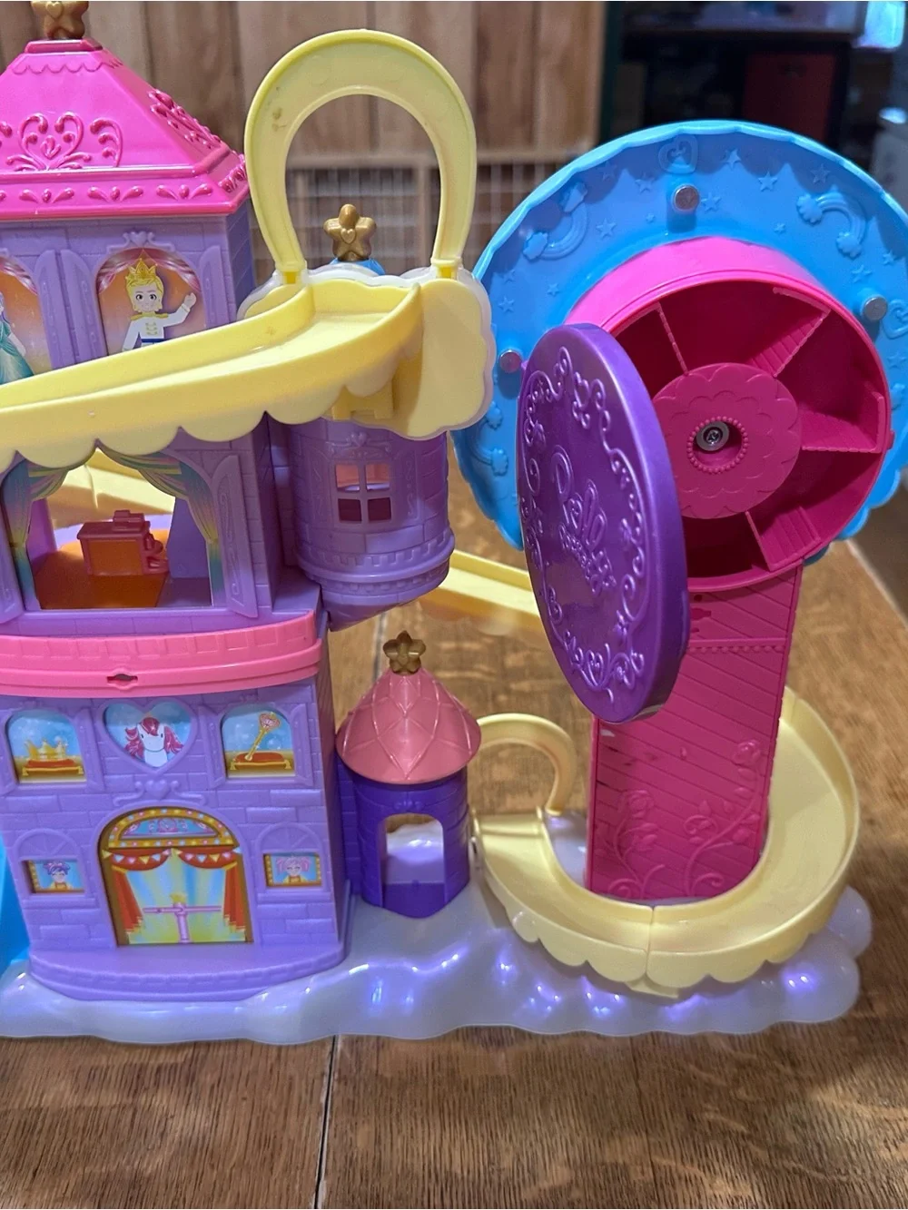The Polly Pocket Rainbow Funland Theme Park Playset by Mattel